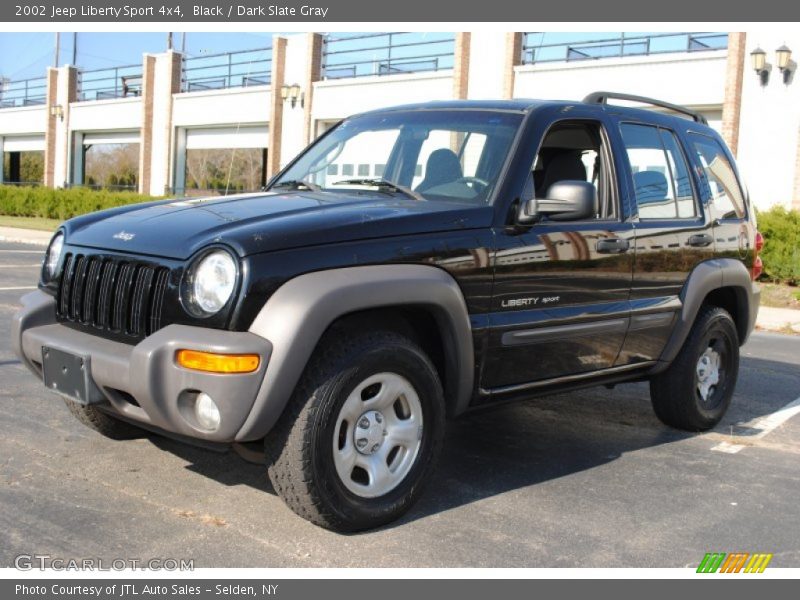 Black / Dark Slate Gray 2002 Jeep Liberty Sport 4x4