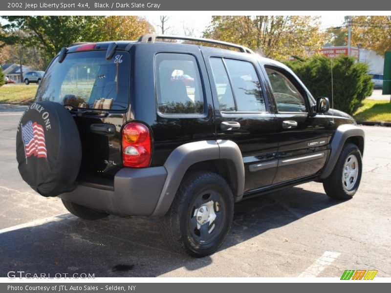 Black / Dark Slate Gray 2002 Jeep Liberty Sport 4x4