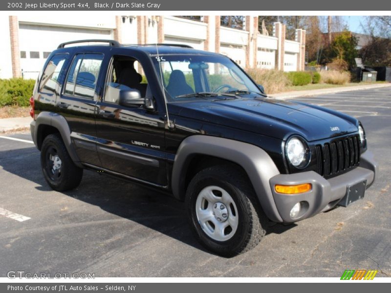 Black / Dark Slate Gray 2002 Jeep Liberty Sport 4x4