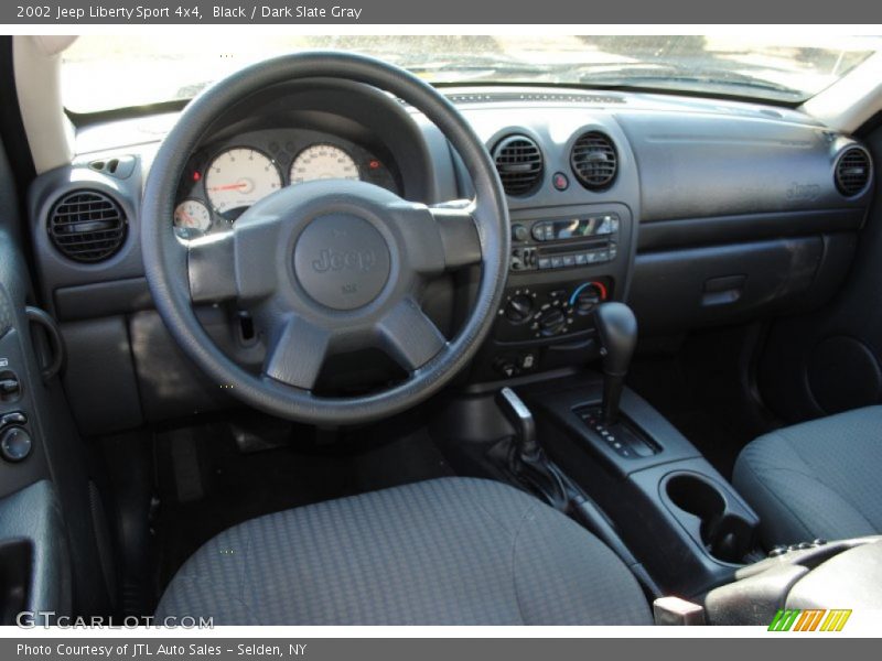 Black / Dark Slate Gray 2002 Jeep Liberty Sport 4x4