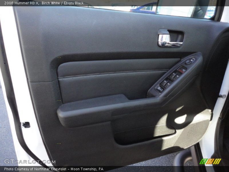 Birch White / Ebony Black 2008 Hummer H3 X