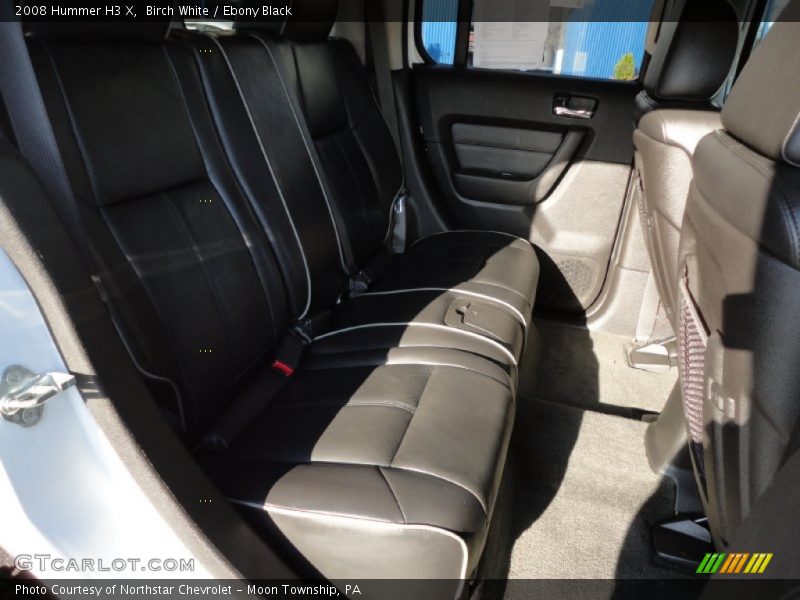Birch White / Ebony Black 2008 Hummer H3 X