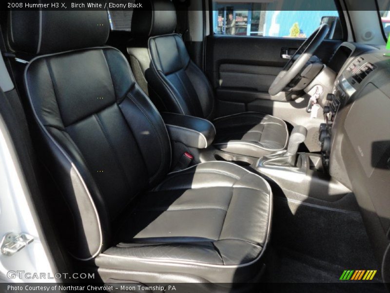 Birch White / Ebony Black 2008 Hummer H3 X