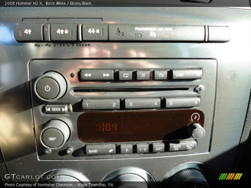 Birch White / Ebony Black 2008 Hummer H3 X