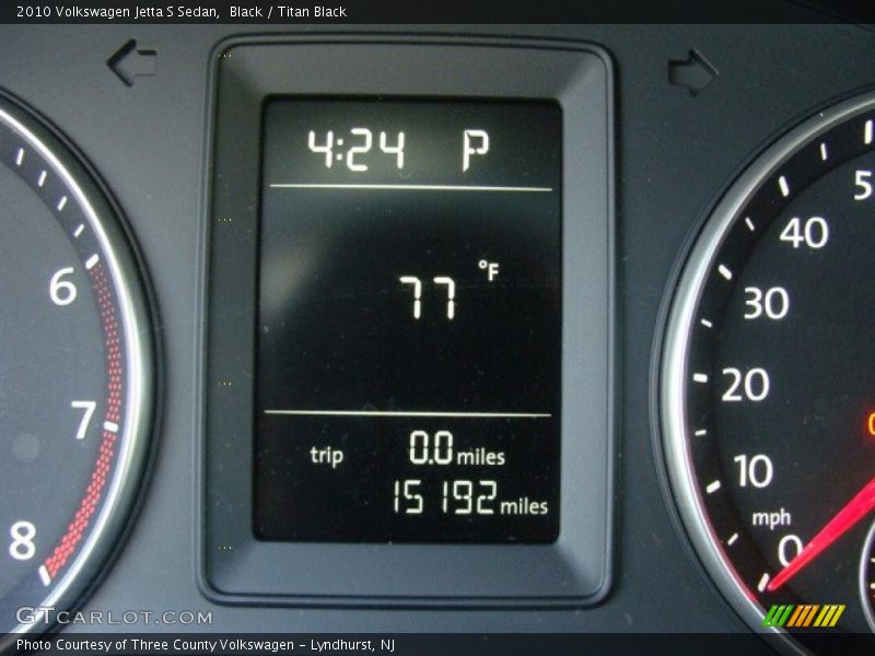 Black / Titan Black 2010 Volkswagen Jetta S Sedan