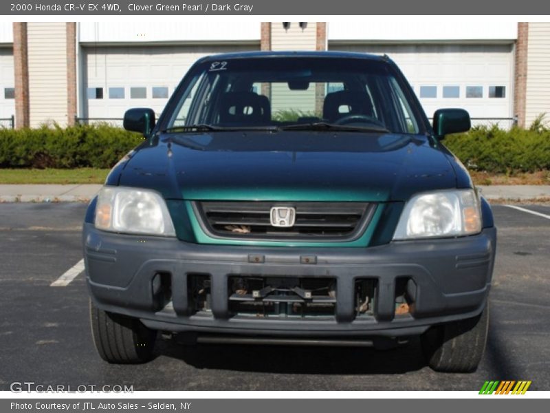 Clover Green Pearl / Dark Gray 2000 Honda CR-V EX 4WD