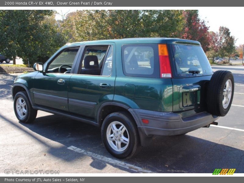 Clover Green Pearl / Dark Gray 2000 Honda CR-V EX 4WD