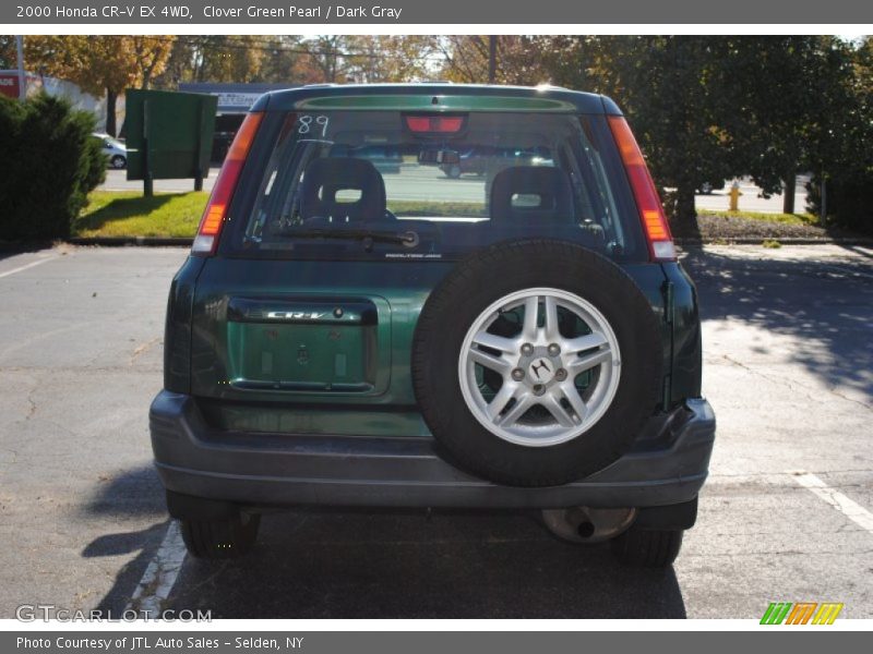 Clover Green Pearl / Dark Gray 2000 Honda CR-V EX 4WD