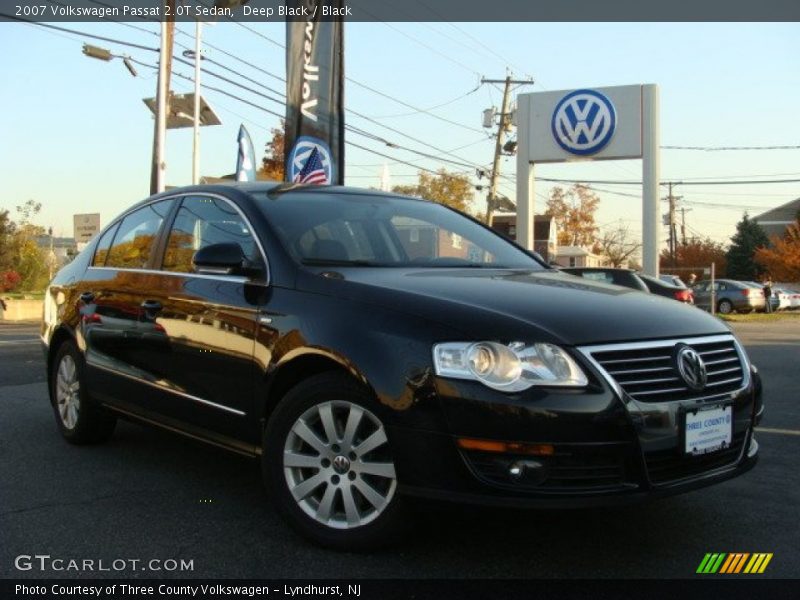 Deep Black / Black 2007 Volkswagen Passat 2.0T Sedan