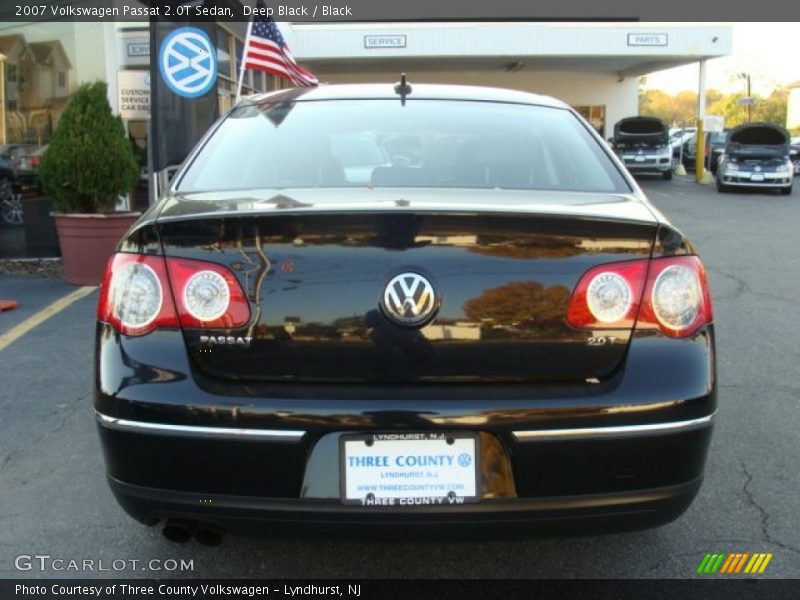 Deep Black / Black 2007 Volkswagen Passat 2.0T Sedan