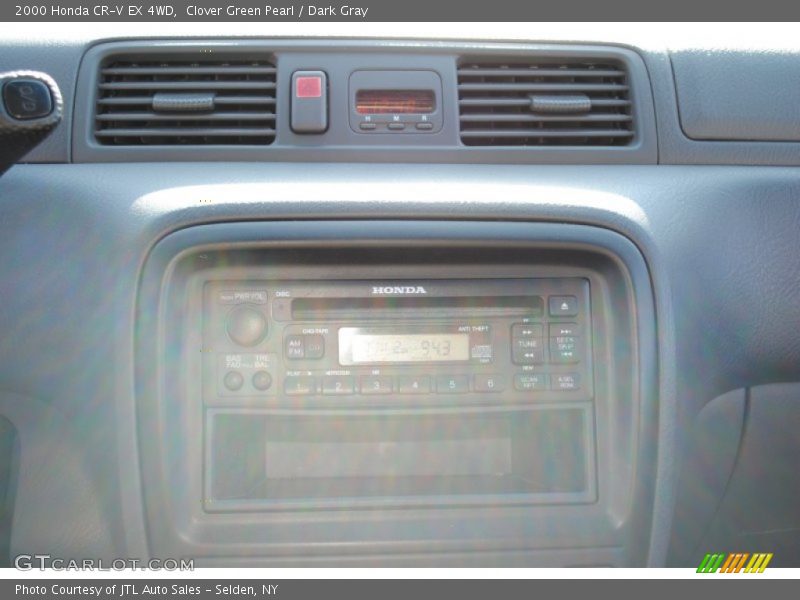 Clover Green Pearl / Dark Gray 2000 Honda CR-V EX 4WD