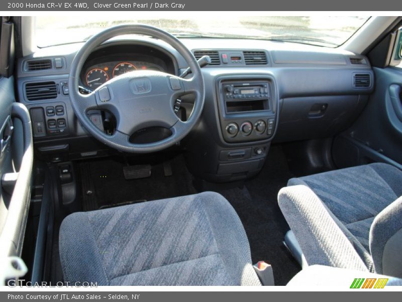 Clover Green Pearl / Dark Gray 2000 Honda CR-V EX 4WD