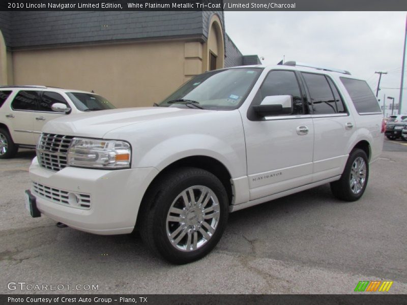 White Platinum Metallic Tri-Coat / Limited Stone/Charcoal 2010 Lincoln Navigator Limited Edition