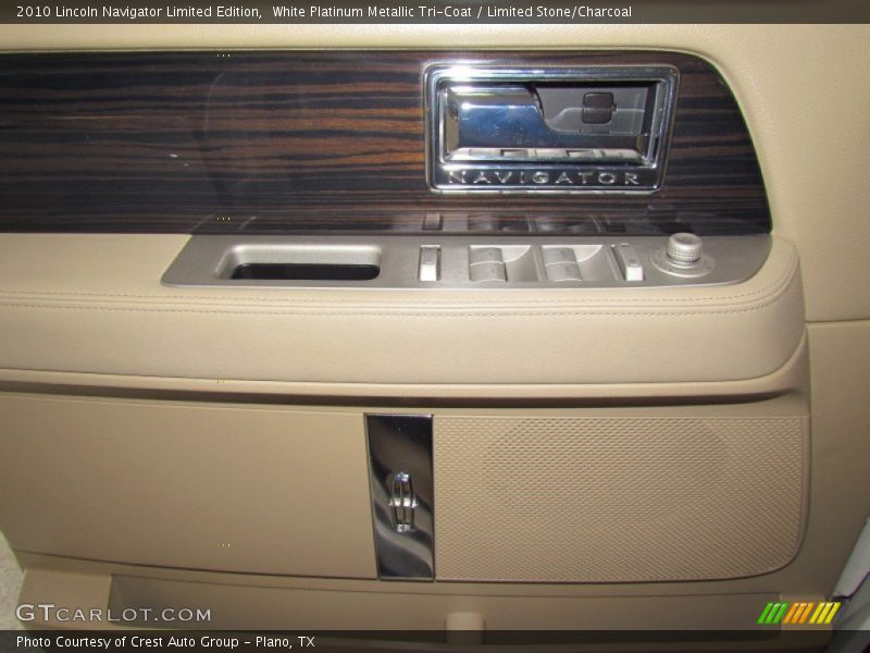 White Platinum Metallic Tri-Coat / Limited Stone/Charcoal 2010 Lincoln Navigator Limited Edition