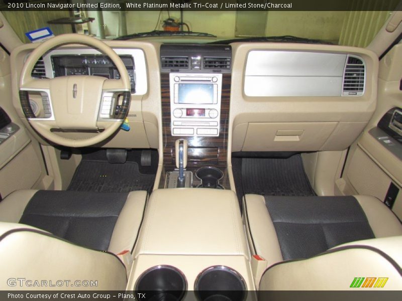 White Platinum Metallic Tri-Coat / Limited Stone/Charcoal 2010 Lincoln Navigator Limited Edition