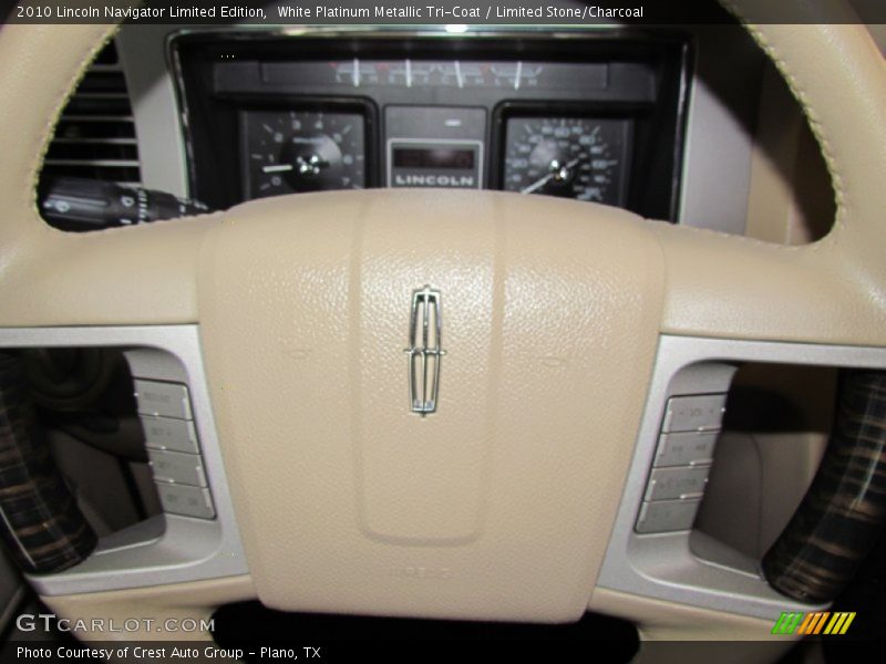 White Platinum Metallic Tri-Coat / Limited Stone/Charcoal 2010 Lincoln Navigator Limited Edition