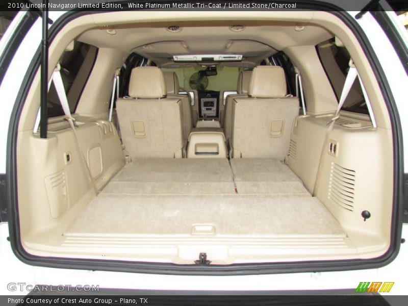 White Platinum Metallic Tri-Coat / Limited Stone/Charcoal 2010 Lincoln Navigator Limited Edition