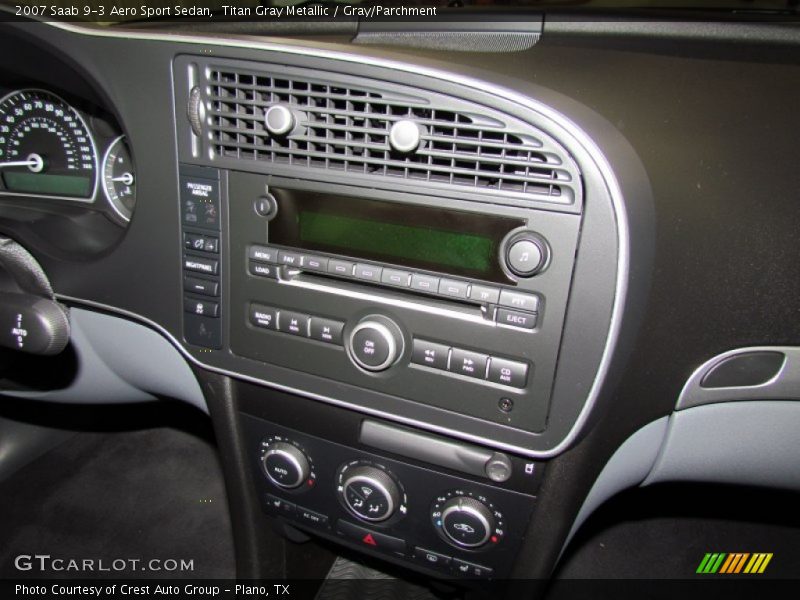 Titan Gray Metallic / Gray/Parchment 2007 Saab 9-3 Aero Sport Sedan