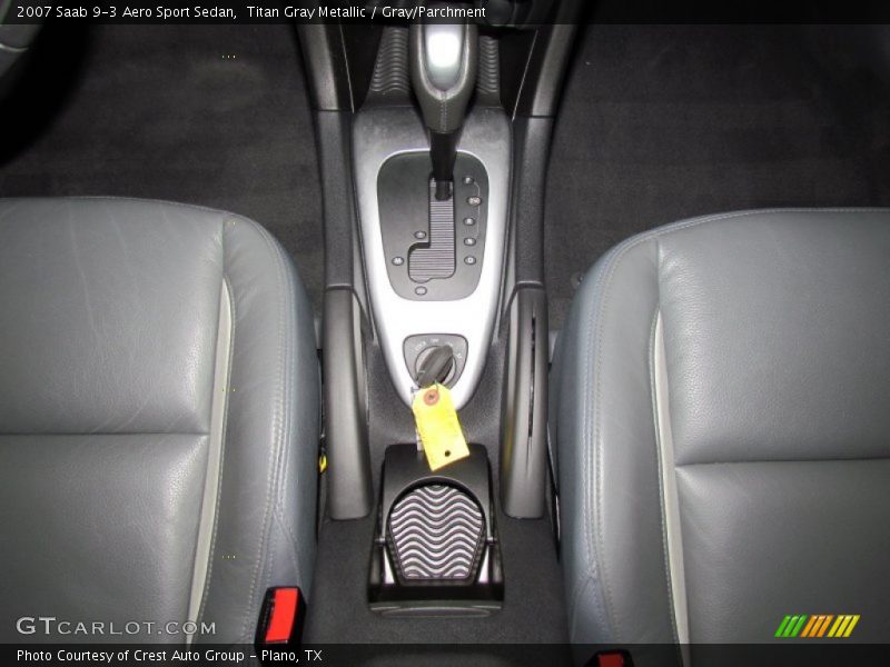 Titan Gray Metallic / Gray/Parchment 2007 Saab 9-3 Aero Sport Sedan