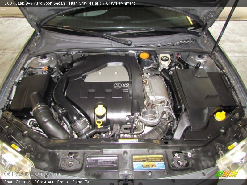  2007 9-3 Aero Sport Sedan Engine - 2.8 Liter Turbocharged DOHC 24V VVT V6