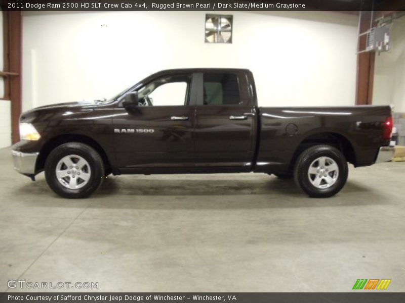 Rugged Brown Pearl / Dark Slate/Medium Graystone 2011 Dodge Ram 2500 HD SLT Crew Cab 4x4