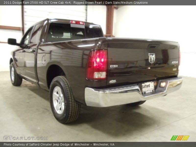 Rugged Brown Pearl / Dark Slate/Medium Graystone 2011 Dodge Ram 2500 HD SLT Crew Cab 4x4