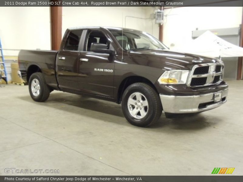 Rugged Brown Pearl / Dark Slate/Medium Graystone 2011 Dodge Ram 2500 HD SLT Crew Cab 4x4