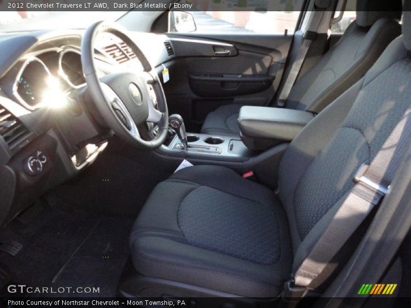  2012 Traverse LT AWD Ebony Interior