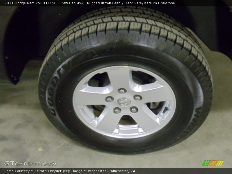 Rugged Brown Pearl / Dark Slate/Medium Graystone 2011 Dodge Ram 2500 HD SLT Crew Cab 4x4