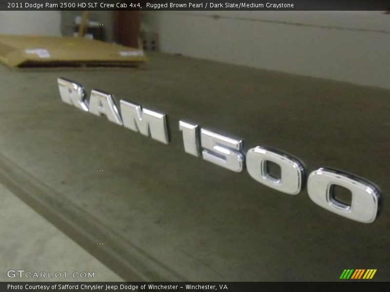 Rugged Brown Pearl / Dark Slate/Medium Graystone 2011 Dodge Ram 2500 HD SLT Crew Cab 4x4