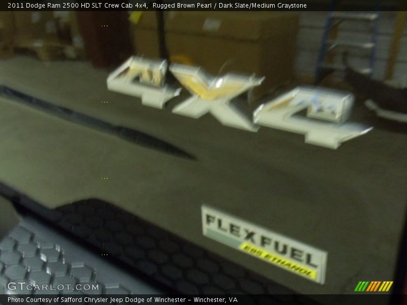 Rugged Brown Pearl / Dark Slate/Medium Graystone 2011 Dodge Ram 2500 HD SLT Crew Cab 4x4