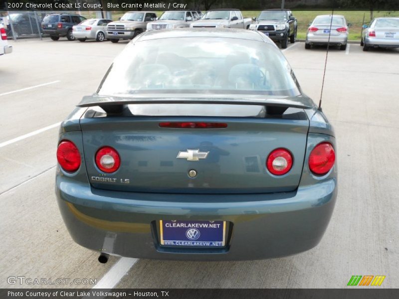 Blue Granite Metallic / Gray 2007 Chevrolet Cobalt LS Coupe