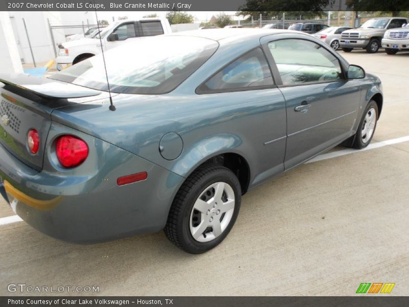 Blue Granite Metallic / Gray 2007 Chevrolet Cobalt LS Coupe