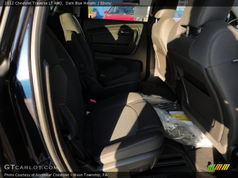 Dark Blue Metallic / Ebony 2012 Chevrolet Traverse LT AWD