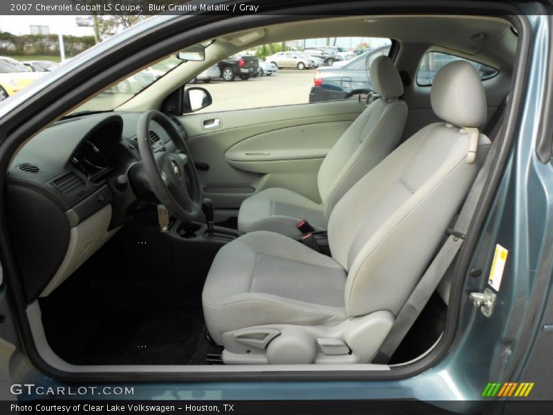 Blue Granite Metallic / Gray 2007 Chevrolet Cobalt LS Coupe