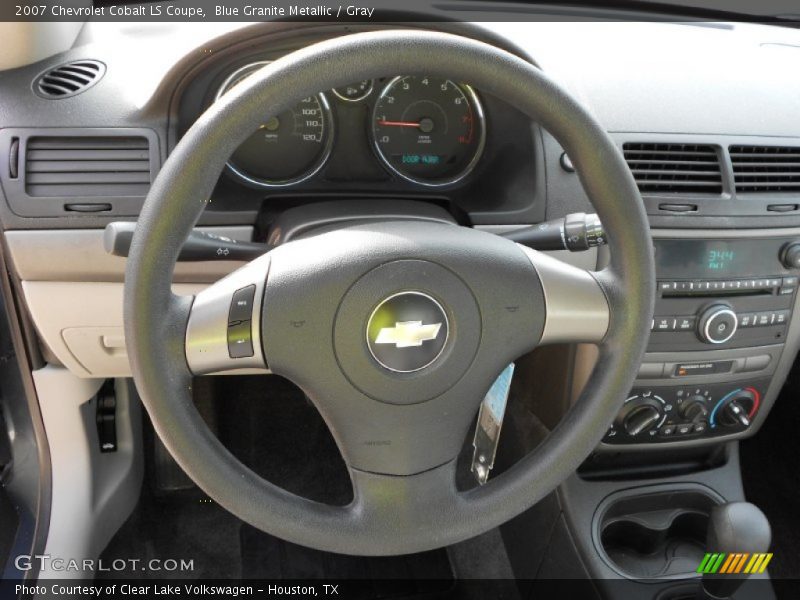 Blue Granite Metallic / Gray 2007 Chevrolet Cobalt LS Coupe
