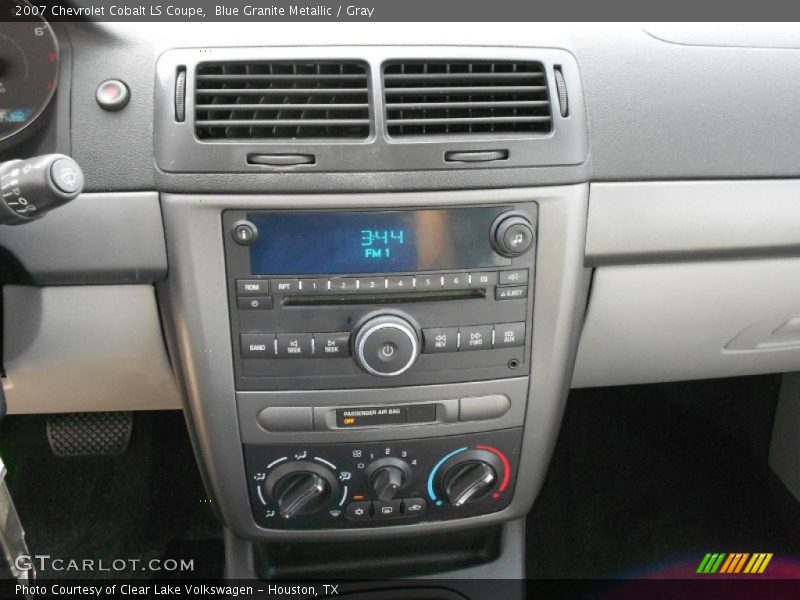 Blue Granite Metallic / Gray 2007 Chevrolet Cobalt LS Coupe