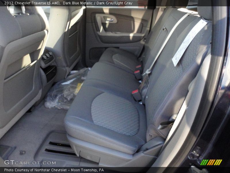  2012 Traverse LS AWD Dark Gray/Light Gray Interior