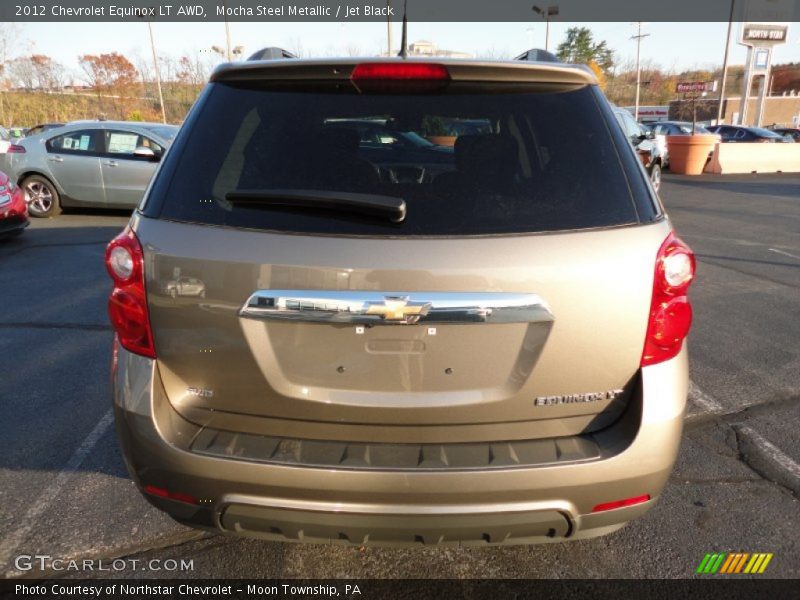 Mocha Steel Metallic / Jet Black 2012 Chevrolet Equinox LT AWD