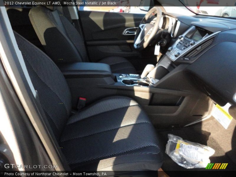 Mocha Steel Metallic / Jet Black 2012 Chevrolet Equinox LT AWD