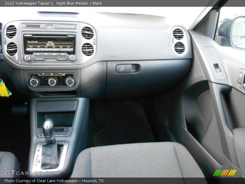 Night Blue Metallic / Black 2012 Volkswagen Tiguan S