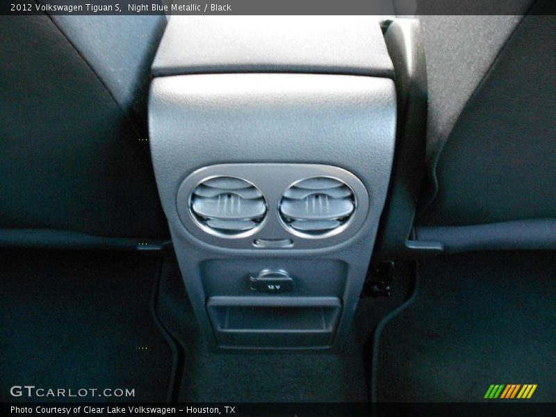 Night Blue Metallic / Black 2012 Volkswagen Tiguan S