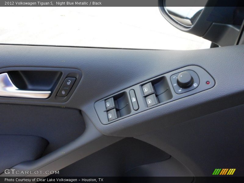 Night Blue Metallic / Black 2012 Volkswagen Tiguan S