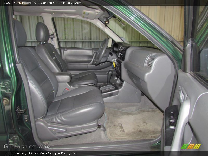  2001 Rodeo LSE Gray Interior
