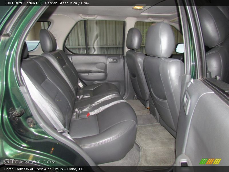  2001 Rodeo LSE Gray Interior