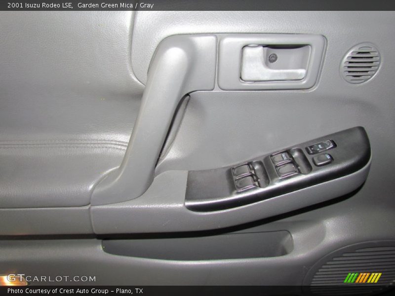 Garden Green Mica / Gray 2001 Isuzu Rodeo LSE
