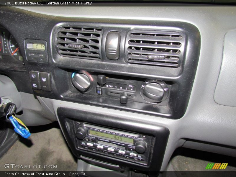 Garden Green Mica / Gray 2001 Isuzu Rodeo LSE