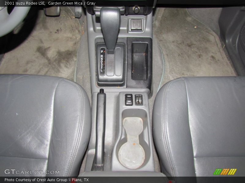 Garden Green Mica / Gray 2001 Isuzu Rodeo LSE