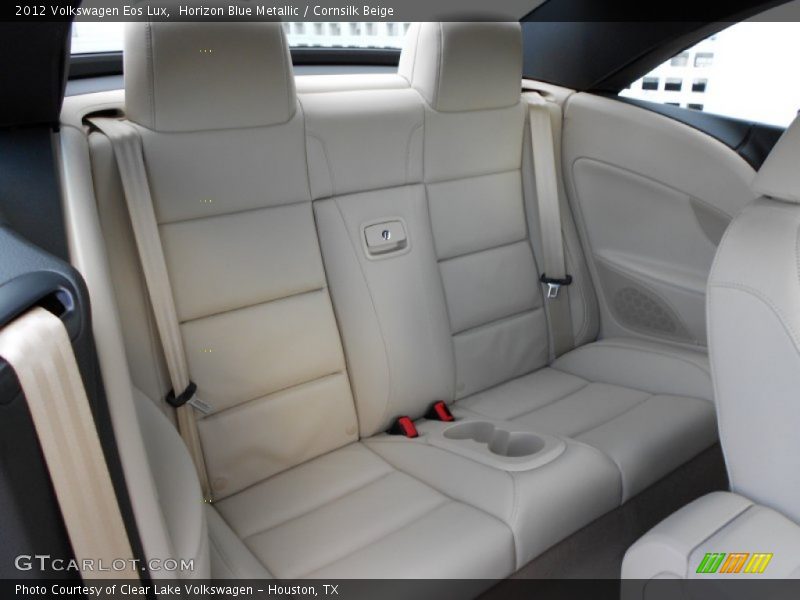 Horizon Blue Metallic / Cornsilk Beige 2012 Volkswagen Eos Lux