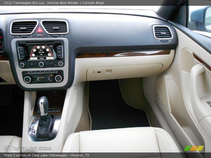 Horizon Blue Metallic / Cornsilk Beige 2012 Volkswagen Eos Lux